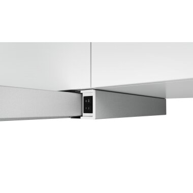 Bosch DFL063W56, Serie 2, Flachschirmhaube, 60 cm, Silber, metallisch