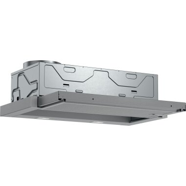 Bosch dfl064a52, series 4, flat screen hood, 60 cm, silver metallic