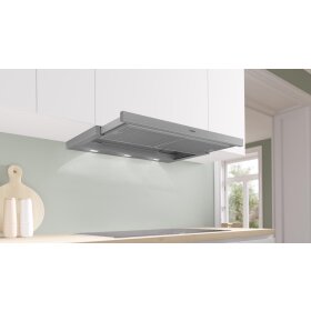 Bosch DFL094A51, Serie 4, Flachschirmhaube, 90 cm, Silber, metallisch