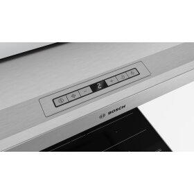 Bosch DFR067T51, Series 6, flat screen hood, 60 cm, stainless steel