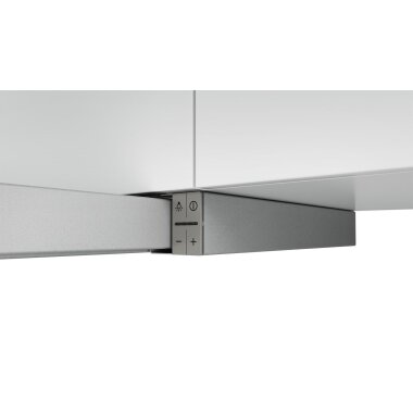 Bosch dfr097a52, series 4, flat screen hood, 90 cm, silver metallic