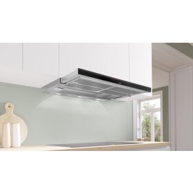 Bosch DFS098K54, Series 8, flat screen hood, 90 cm, stainless steel