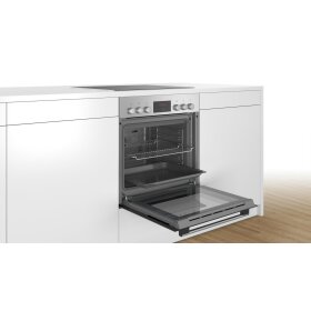 Bosch hef113bs1, series 2, built-in stove, 60 x 60 cm, stainless steel