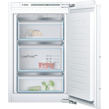 Bosch giv21add0, Series 6, Built-in freezer, 87.4 x 55.8 cm, flat hinge with soft closing drawer
