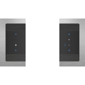 Siemens LD88WMM66, iQ700, table fan, 80 cm, clear glass