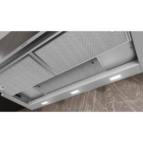 Siemens li94lb530, iQ300, Flat screen hood, 90 cm, Silver metallic