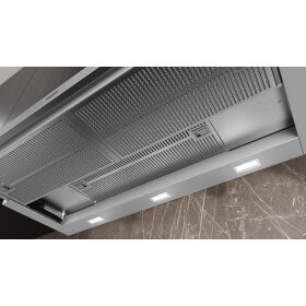 Siemens li97rb531, iQ300, Flat screen hood, 90 cm, Silver metallic