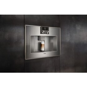 Gaggenau CM450112, Serie 400, Espresso-Vollautomat, 60 x 45 cm, Edelstahl-hinterlegte Vollglastür, entnehmbarer Wasserbehälter
