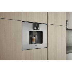 Gaggenau cmp250112, series 200, built-in fully automatic coffee machine, 60 x 45 cm, Metallic