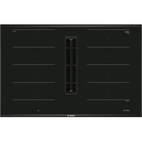 Bosch PXX895D66E, Serie 8, Kochfeld mit Dunstabzug (Induktion), 80 cm, Mit Rahmen aufliegend