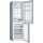 Bosch kgn33nleb, series 2, freestanding fridge-freezer with freezer section below, 176 x 60 cm, stainless steel finish