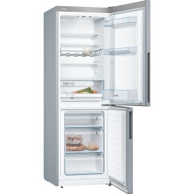 Bosch kgv33vlea, series 4, freestanding fridge-freezer...