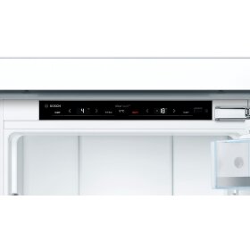 Bosch kif86pfe0, Series 8, Built-in fridge-freezer with freezer section below, 177.2 x 55.8 cm, Flat Hinge