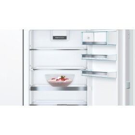Bosch kis77add0, Series 6, Built-in fridge-freezer with freezer section below, 157.8 x 55.8 cm, flat hinge with soft-close drawer