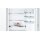 Bosch kis77afe0, series 6, built-in fridge-freezer with freezer section below, 157.8 x 55.8 cm, flat hinge
