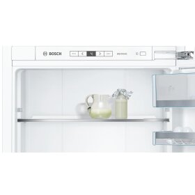 Bosch kif41add0, Series 8, Built-in refrigerator, 122.5 x 56 cm, flat hinge with soft closing drawer