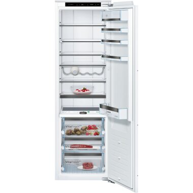 Bosch KIF81HDD0, Serie 8, Einbau-Kühlschrank, 177.2 x 55.8 cm, Flachscharnier mit Softeinzug
