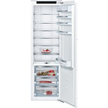 Bosch kif81pfe0, series 8, built-in refrigerator, 177.5 x 56 cm, flat hinge