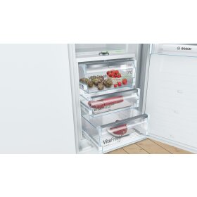 Bosch kif81pfe0, series 8, built-in refrigerator, 177.5 x 56 cm, flat hinge