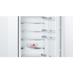 Bosch KIL52ADE0, Serie 6, Einbau-Kühlschrank mit Gefrierfach, 140 x 56 cm, Flachscharnier mit Softeinzug