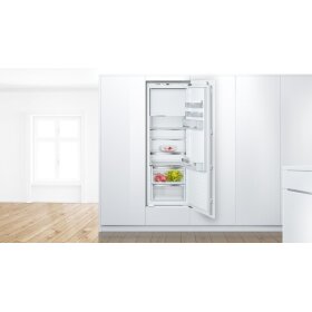 Bosch KIL72AFE0, Serie 6, Einbau-Kühlschrank mit Gefrierfach, 157.8 x 55.8 cm, Flachscharnier