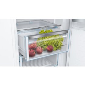 Bosch kil72afe0, series 6, built-in refrigerator with freezer compartment, 158 x 56 cm, flat hinge