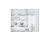 Bosch kil72afe0, series 6, built-in refrigerator with freezer compartment, 158 x 56 cm, flat hinge