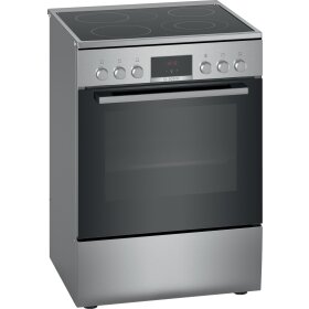 Bosch HKR39C250, Serie 4, freistehender Elektroherd, Edelstahl