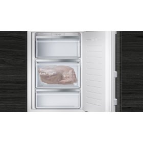 Siemens gi21vadd0, iQ500, built-in freezer, 87.4 x 55.8 cm, flat hinge with soft-close drawer