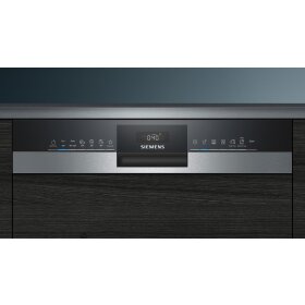 Siemens sn53hs60ae, iQ300, Semi-integrated dishwasher, 60 cm, stainless steel
