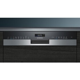 Siemens SN55ES57CE, iQ500, Teilintegrierter Geschirrspüler, 60 cm, Edelstahl