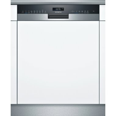 Siemens sn55zs49ce, iQ500, Semi-integrated dishwasher, 60 cm, stainless steel