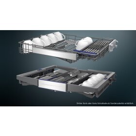 Siemens SN63EX14BE, iQ300, Vollintegrierter Geschirrspüler, 60 cm