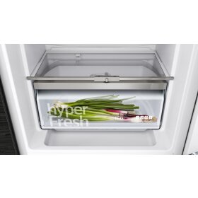 Siemens KI86SHDD0, iQ500, Einbau-Kühl-Gefrier-Kombination mit Gefrierbereich unten, 177.2 x 55.8 cm, Flachscharnier mit Softeinzug