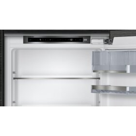 Siemens ki87sade0, iQ500, built-in fridge-freezer with freezer section below, 177.2 x 55.8 cm, flat hinge with soft-close drawer