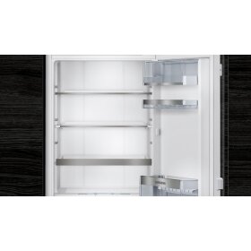 Siemens ki41fadd0, iQ700, built-in refrigerator, 122.5 x 56 cm, flat hinge with soft-close drawer