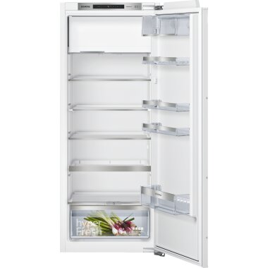 Siemens ki52lade0, iQ500, built-in refrigerator with freezer compartment, 140 x 56 cm, flat hinge with soft-close drawer