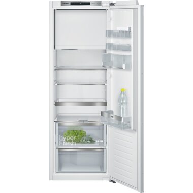 Siemens KI72LADE0, iQ500, Einbau-Kühlschrank mit Gefrierfach, 158 x 56 cm, Flachscharnier mit Softeinzug