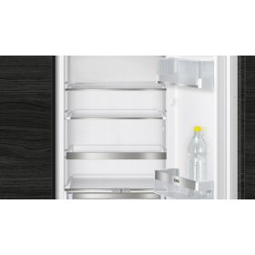 Siemens ki72lade0, iQ500, built-in refrigerator with freezer compartment, 158 x 56 cm, flat hinge with soft-close drawer