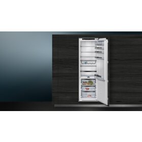 Siemens KI81FHDD0, iQ700, built-in refrigerator, 177.5 x 56 cm, flat hinge with soft close