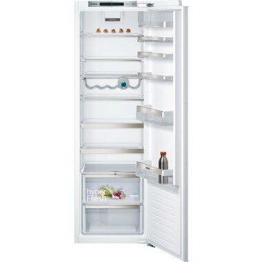Siemens ki81rade0, iQ500, built-in refrigerator, 177.5 x 56 cm, flat hinge with soft-close drawer