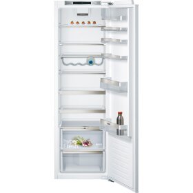 Siemens ki81rade0, iQ500, built-in refrigerator, 177.5 x 56 cm, flat hinge with soft-close drawer