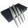 Chroma p-18649 chroma Type 301 knife set, 4 pieces