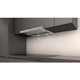 neff d46ml54x1, n 70, flat screen hood, 60 cm, stainless steel