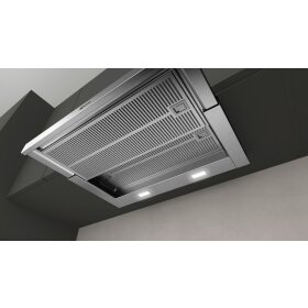 neff d46ml54x1, n 70, flat screen hood, 60 cm, stainless steel