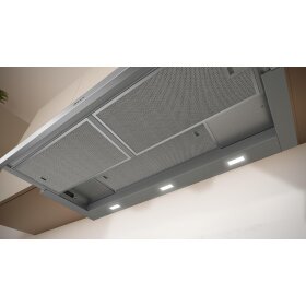 neff d49ed22x1, n 50, flat screen hood, 90 cm, silver metallic