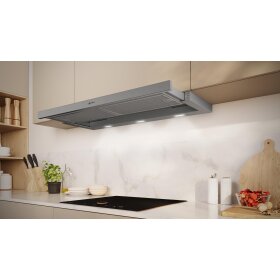 neff d49ed22x1, n 50, flat screen hood, 90 cm, silver metallic