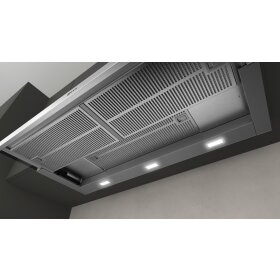neff d49ed52x1, n 50, flat screen hood, 90 cm, silver metallic