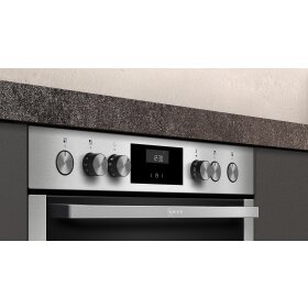 neff e1cce4an0, n 50, built-in stove, 60 x 60 cm, stainless steel