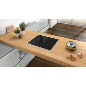 Neff T46BD60N0, N 70, Induktionskochfeld, 60 cm, Schwarz, Mit Rahmen aufliegend